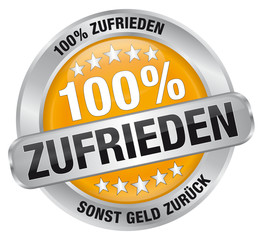 100% Zufrieden –  sonst Geld zurück