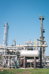Petrochemical industrial plant