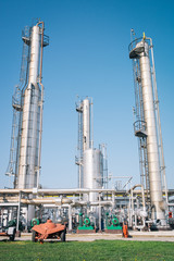 Petrochemical industrial plant