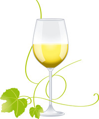 VERRE DE VIN BLANC 1