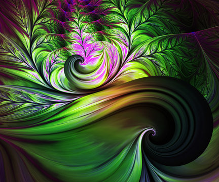 Fototapeta Computer generated fractal artwork
