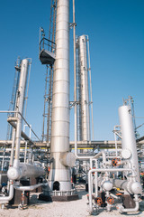 Petrochemical industrial plant