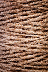 thread in clew close up