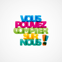 marketing: vous pouvez compter sur nous