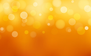 summer orange yellow background with bokeh and lens flare © iamchamp