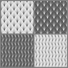 Pattern Set Retro Pattern Black/White © Jan Engel