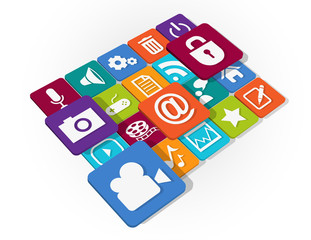 Application Web Icons design