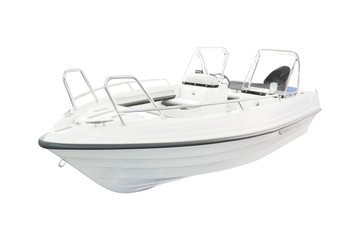 the image of a motor boat