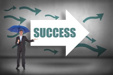 Success against arrows pointing