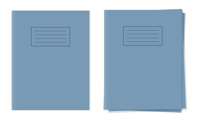 Naklejka premium Vector exercise books