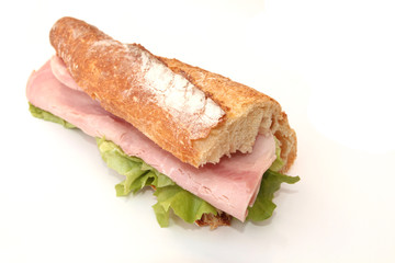 sandwich au jambon