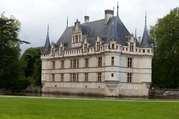 Fototapeta premium Azay-le-Rideau castle in the Loire Valley, France