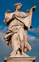 Bernini's marble statue of angel from the Sant'Angelo Bridge in