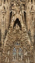 Basilica and Expiatory Church of the Holy Family in Barcelona