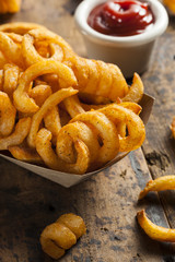 Spicy Seasoned Curly Fries