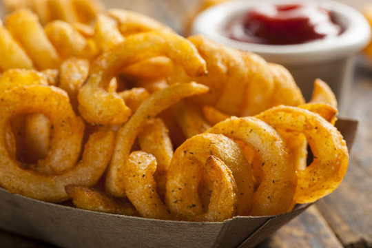 Spicy Seasoned Curly Fries