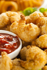 Organic Breaded Popcorn Shrimp