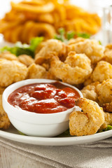 Organic Breaded Popcorn Shrimp