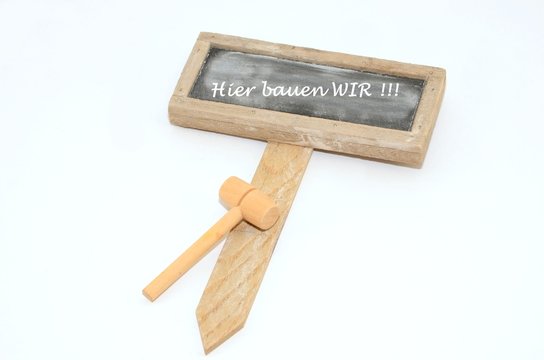 Hier bauen Wir