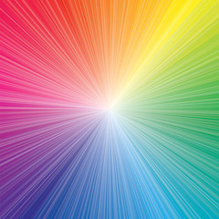 abstract color of color wheel burst. vector illustration.
