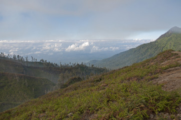 Ijen volcano complex - sulfur mining