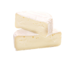 Close up of brie cheese.