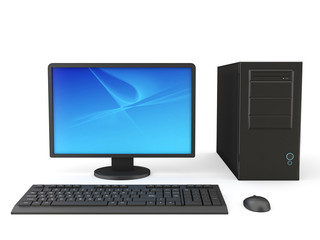 Fototapeta premium Desktop PC
