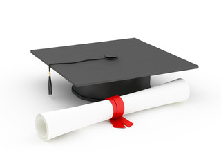 Diploma and Cap