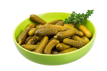 Marinated cucumbers