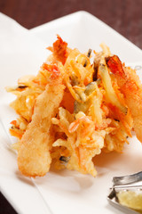 Japanese Cuisine - Tempura Shrimps