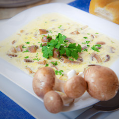 Champignoncremesuppe