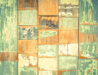 Abstract old wood texture background with vintage filter