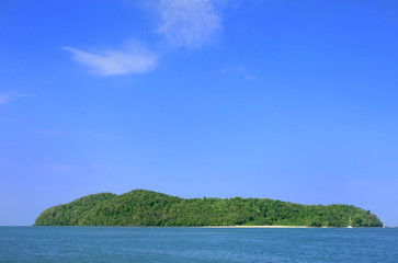 Island in Marble Geoforest Park, Langkawi, Malaysia