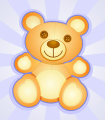 Teddy Bear Cartoon Character
