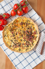 Quiche Lorraine mit Kräutern