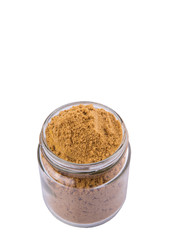 Obraz na płótnie Canvas Korma powder spices over white background