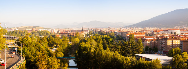   residential districts of Pamplona
