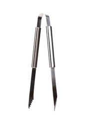 Barbecue tongs.