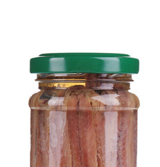 jar of anchovy fillets
