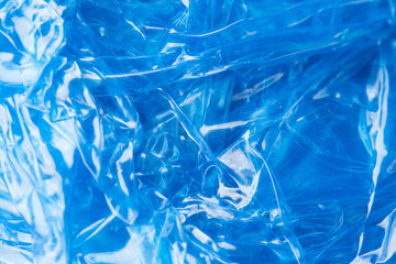 blue polyethylene texture