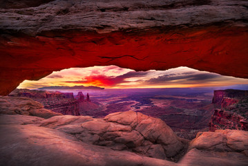 Mesa Arch Just Prior to Sunrise
