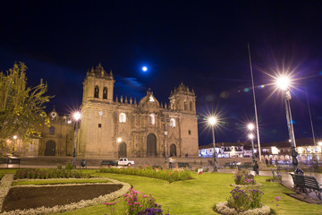 Fototapeta na wymiar Cusco, Peru, Ameryka Południowa, Katedra w Santo Domingo