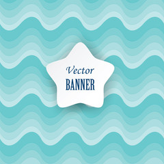 Vector sea background