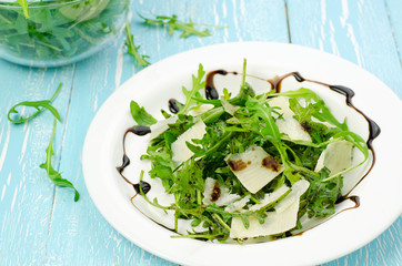 Rocket salad with parmesan