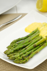 Asparagus with Hollandaise