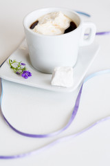 coffee with marshmallows