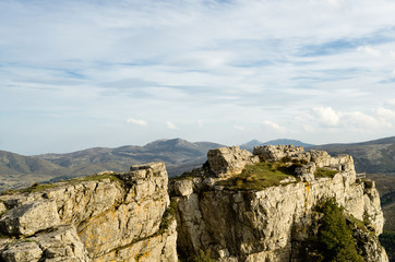 Sardegna, cima del monte di San Giovanni, Orgosolo