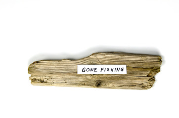 Gone Fishing Sign