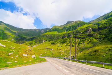 Transfagarasan mountain road, Romanian Carpathians