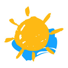 Sun and sky symbol